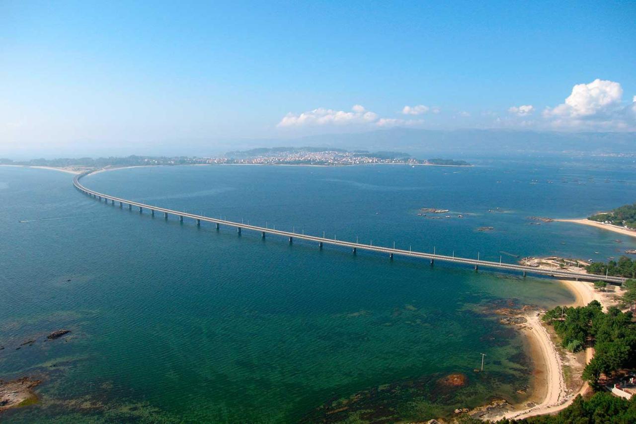 Stunning Duplex Cj A Illa De Arousa Esterno foto