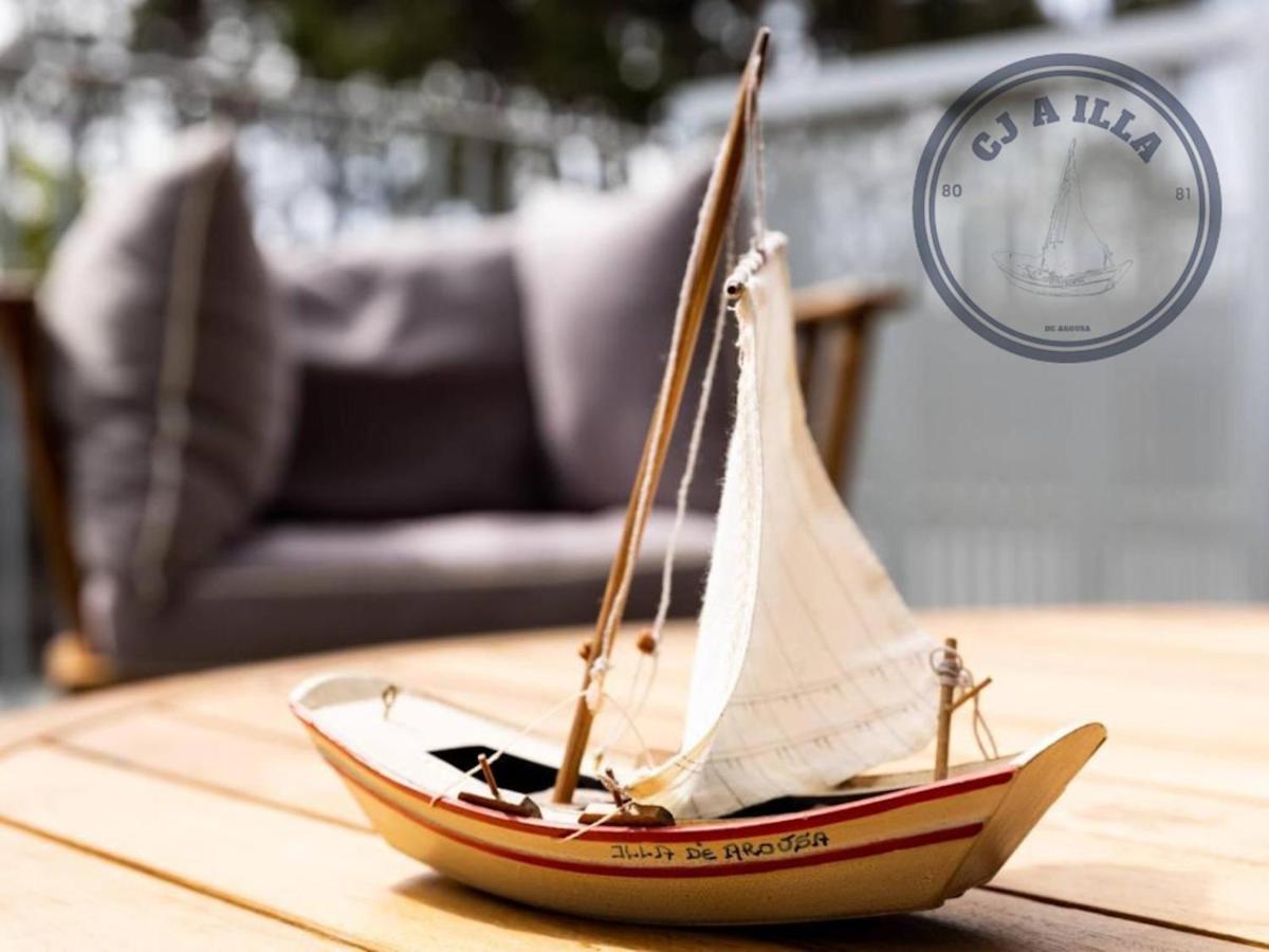 Stunning Duplex Cj A Illa De Arousa Esterno foto